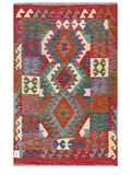 Maimana Afghanistan Kilim Rug - 149 x98 cm - Handmade