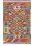 Maimana Afghanistan Kilim Rug - 155 x105 cm - Handmade
