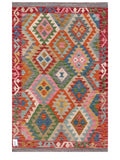 Maimana Afghanistan Kilim Rug - 154 x102 cm - Handmade