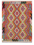 Maimana Afghanistan Kilim Rug - 153 x113 cm - Handmade