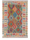 Maimana Afghanistan Kilim Rug - 149 x106 cm - Handmade