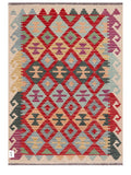 Maimana Afghanistan Kilim Rug - 142 x104 cm - Handmade
