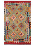 Maimana Afghanistan Kilim Rug - 155 x100 cm - Handmade