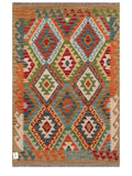 Maimana Afghanistan Kilim Rug - 154 x104 cm - Handmade