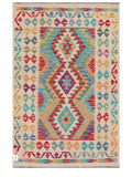 Maimana Afghanistan Kilim Rug - 155 x104 cm - Handmade