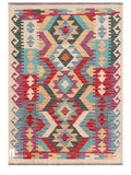 Maimana Afghanistan Kilim Rug - 147 x104 cm - Handmade