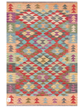 Maimana Afghanistan Kilim Rug - 156 x106 cm - Handmade