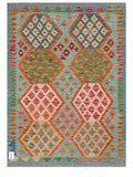 Maimana Afghanistan Kilim Rug - 148 x107 cm - Handmade