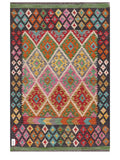 Maimana Afghanistan Kilim Rug - 155 x107 cm - Handmade