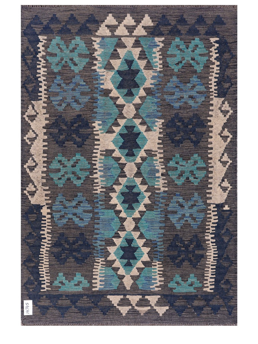 Maimana Afghanistan Kilim Rug - 152 x106 cm - Handmade