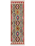 Maimana Afghanistan Kilim Rug - 200 x64 cm - Handmade