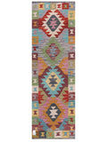 Maimana Afghanistan Kilim Rug - 196 x63 cm - Handmade