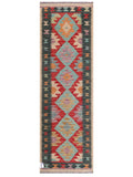 Maimana Afghanistan Kilim Rug - 200 x64 cm - Handmade