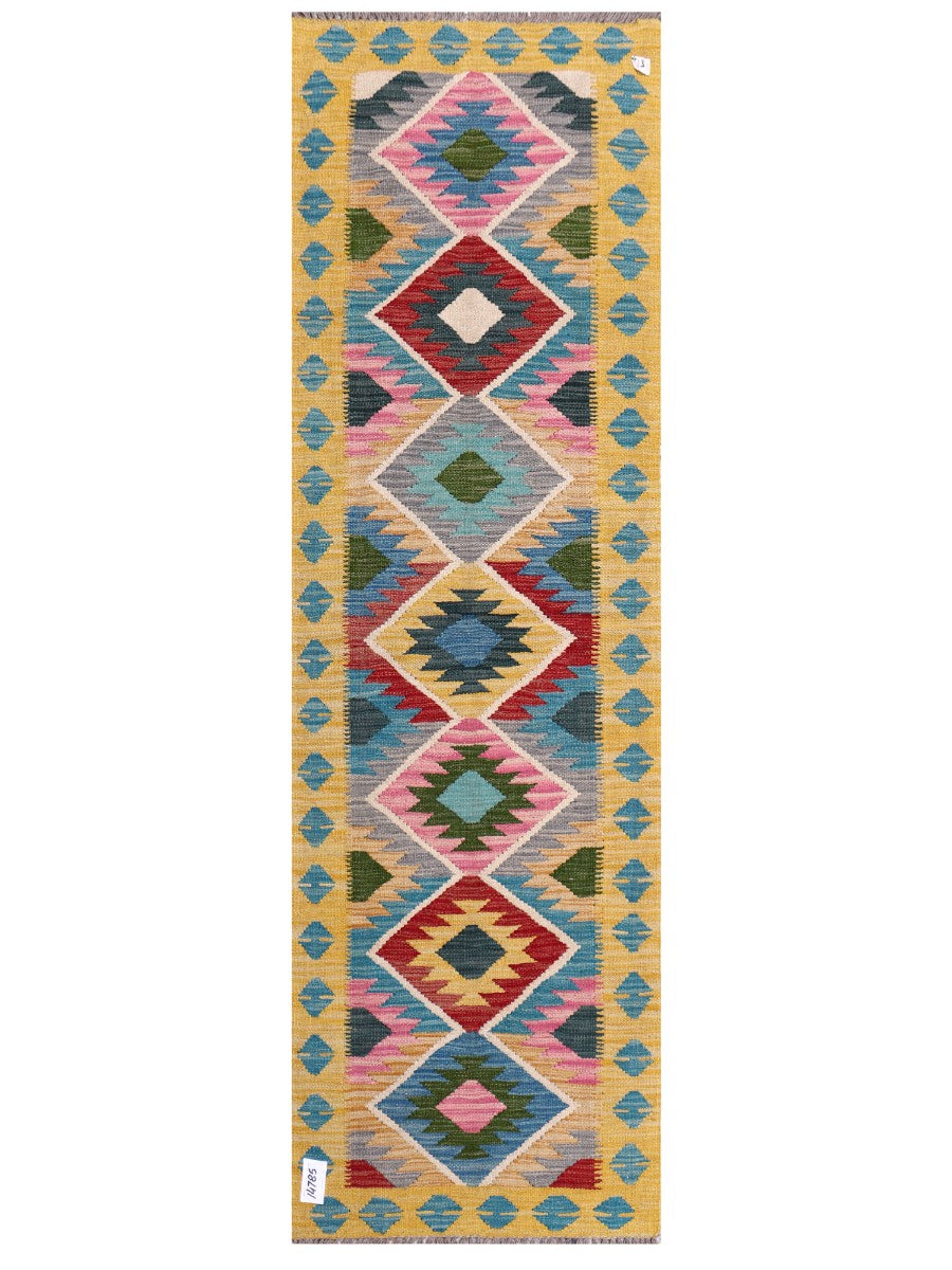 Maimana Afghanistan Kilim Rug - 195 x60 cm - Handmade