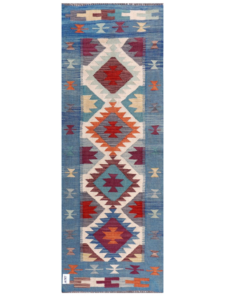 Maimana Afghanistan Kilim Rug - 174 x63 cm - Handmade