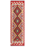 Maimana Afghanistan Kilim Rug - 199 x63 cm - Handmade
