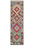 Maimana Afghanistan Kilim Rug - 200 x61 cm - Handmade