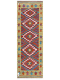 Maimana Afghanistan Kilim Rug - 190 x65 cm - Handmade