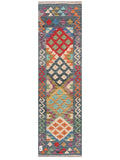 Maimana Afghanistan Kilim Rug - 205 x59 cm - Handmade