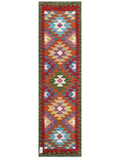 Maimana Afghanistan Kilim Rug - 205 x58 cm - Handmade