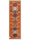Maimana Afghanistan Kilim Rug - 195 x61 cm - Handmade