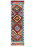 Maimana Afghanistan Kilim Rug - 200 x62 cm - Handmade
