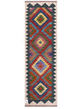 Maimana Afghanistan Kilim Rug - 198 x62 cm - Handmade