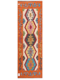 Maimana Afghanistan Kilim Rug - 198 x65 cm - Handmade