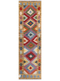 Maimana Afghanistan Kilim Rug - 198 x59 cm - Handmade