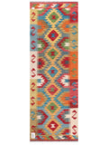 Maimana Afghanistan Kilim Rug - 187 x67 cm - Handmade