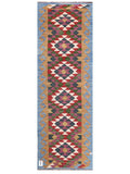 Maimana Afghanistan Kilim Rug - 195 x66 cm - Handmade
