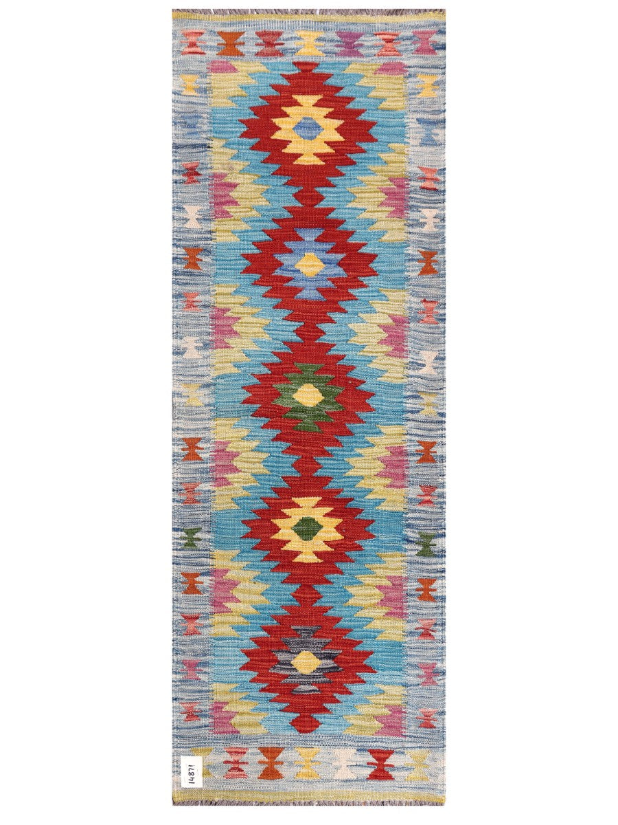 Maimana Afghanistan Kilim Rug - 175 x62 cm - Handmade