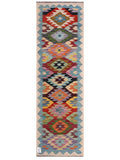 Maimana Afghanistan Kilim Rug - 191 x60 cm - Handmade