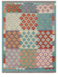 Maimana Afghanistan Kilim Rug - 208 x152 cm - Handmade