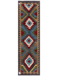 Maimana Afghanistan Kilim Rug - 194 x58 cm - Handmade