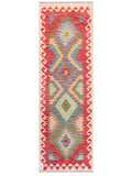 Maimana Afghanistan Kilim Rug - 205 x67 cm - Handmade