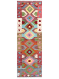Maimana Afghanistan Kilim Rug - 183 x64 cm - Handmade