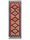 Maimana Afghanistan Kilim Rug - 187 x64 cm - Handmade