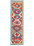 Maimana Afghanistan Kilim Rug - 197 x60 cm - Handmade