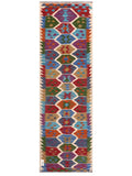 Maimana Afghanistan Kilim Rug - 194 x62 cm - Handmade