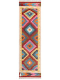 Maimana Afghanistan Kilim Rug - 197 x58 cm - Handmade