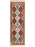 Maimana Afghanistan Kilim Rug - 198 x66 cm - Handmade