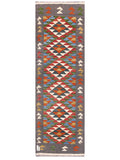 Maimana Afghanistan Kilim Rug - 193 x63 cm - Handmade