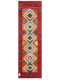 Maimana Afghanistan Kilim Rug - 194 x60 cm - Handmade