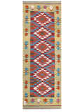Maimana Afghanistan Kilim Rug - 183 x67 cm - Handmade