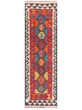 Maimana Afghanistan Kilim Rug - 198 x62 cm - Handmade