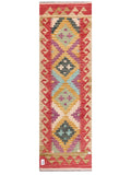 Maimana Afghanistan Kilim Rug - 202 x64 cm - Handmade