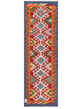 Maimana Afghanistan Kilim Rug - 201 x66 cm - Handmade