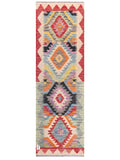 Maimana Afghanistan Kilim Rug - 210 x67 cm - Handmade
