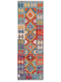 Maimana Afghanistan Kilim Rug - 196 x66 cm - Handmade